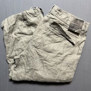 Banana Republic martin fit size 12 straight hip and Tigh 100% Linen